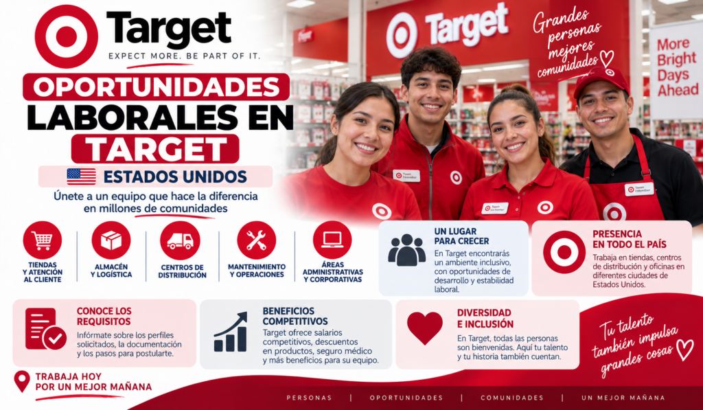Oportunidades laborales en Target