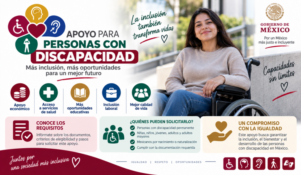 Apoyo para personas con discapacidad