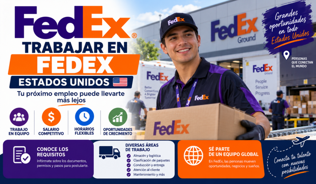 Trabajar en FedEx Estados Unidos