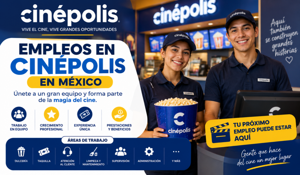 empleos en Cinépolis