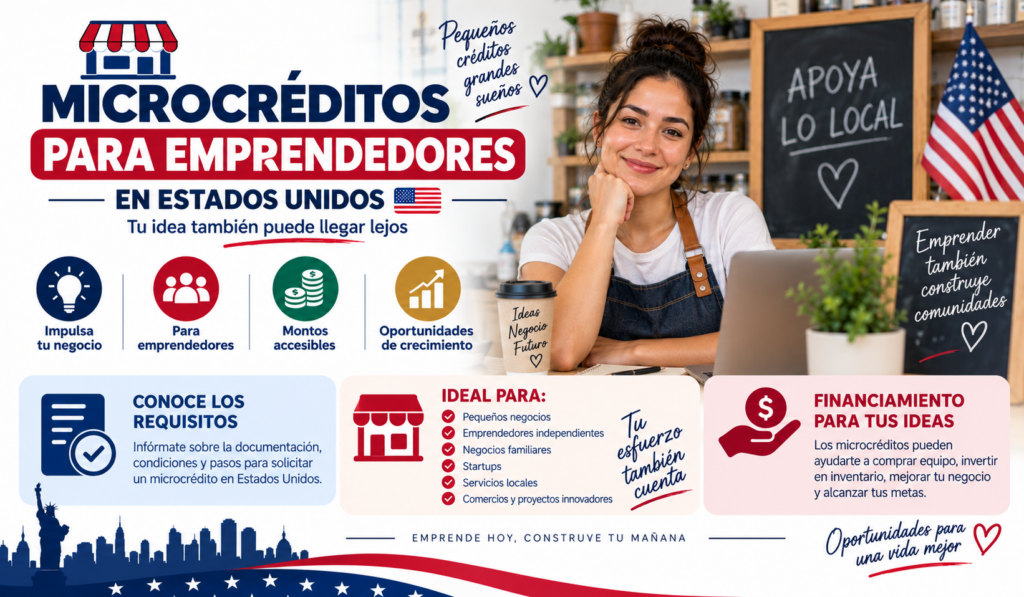 Microcréditos para emprendedores en Estados Unidos