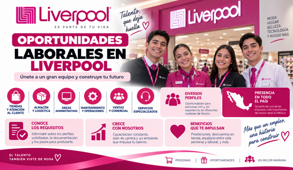 Oportunidades laborales en Liverpool